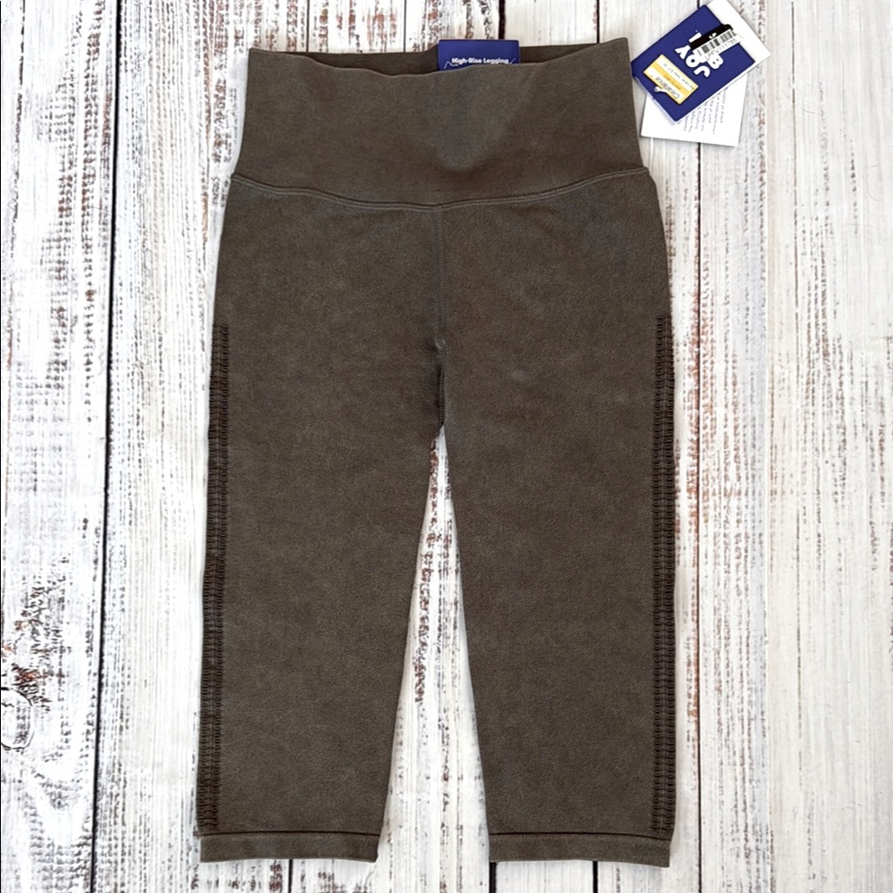 JoyLab Gray High Rise‎ Activewear Cropped Leggings NWT